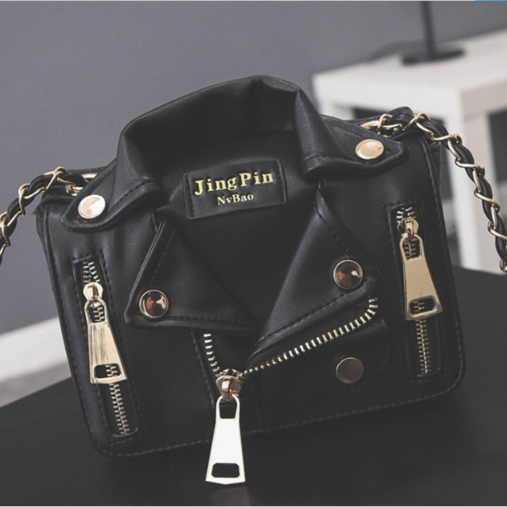 Strapped up Jacket Handbag